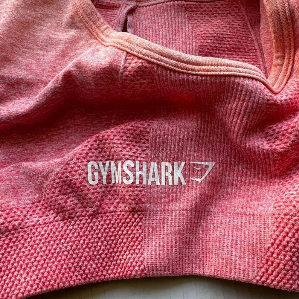 Gymshark Sports Bra Women’s Size Small S Tonal Ombre Color w/ Pink Orange Shift - Picture 3 of 5